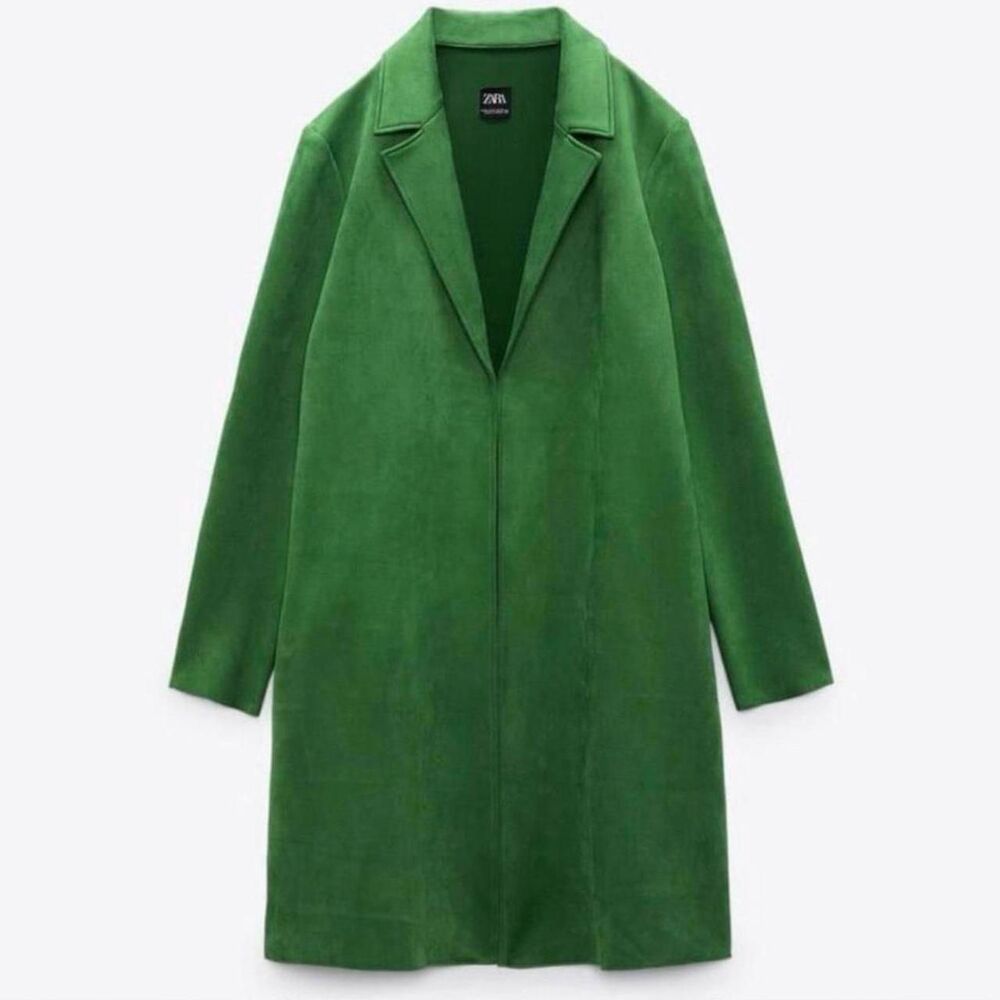 Zara Women's Green Coat